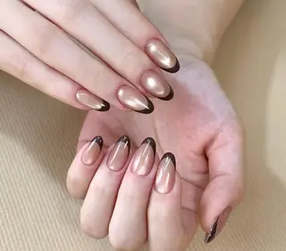 ネイル By moonネイル 🌷ワンホン/韓国風のネイルデザイン