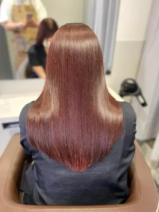 ロング カラー ヘアアレンジ 🫧新宿 髪質改善 /サスケ🫧のヘアスタイル