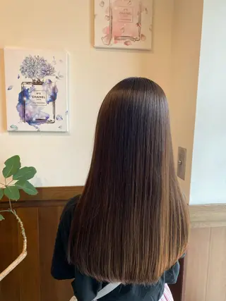 ロング reFREO所属・ダメージレスカラー 髪質改善reFREOのヘアスタイル