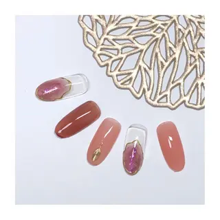 ネイル Toujours nail所属・Toujours / nijinaのネイルデザイン