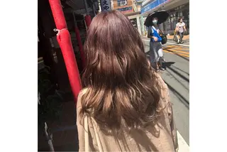 ロング カラー ヘアアレンジ 柳井 準平のヘアスタイル