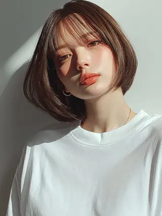 ショート 溝江 天碧のヘアスタイル