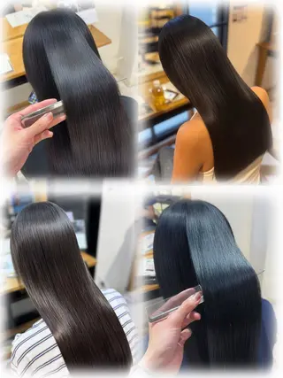 ロング せいと/ウルフ/ ハイトーン/艶髪のヘアスタイル