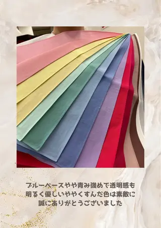 パーソナルカラー診断 自由が丘💐ブルームのその他イメージ
