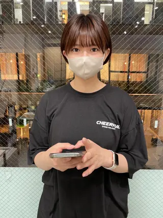 ショート カラー 髪質改善will hairdesignのヘアスタイル