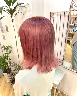 ミディアム カラー 髪質改善🌱 高橋みなみのヘアスタイル