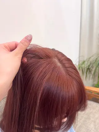 ミディアム Belle 並木通り店所属・rena/ パーマ/カラーのヘアスタイル