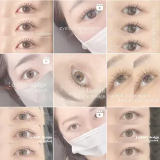 マツエク・マツパ SEURA. Chikaのマツエク・マツパデザイン