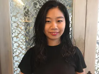 セミロング パーマ ヘアアレンジ la fith所属・rico_by ヘアとアイブロウのヘアスタイル