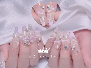 ネイル 長さだし専門店 M2　rikaのネイルデザイン