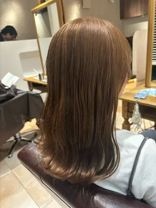 ミディアム カラー 🌈透明感カラー🌈 🌟吉田祐介🌟のヘアスタイル