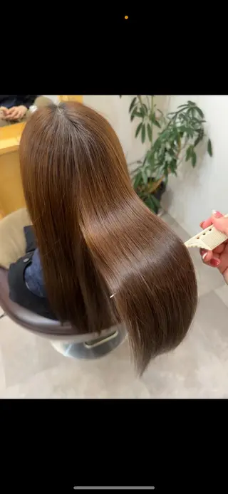 ロング LENA/原宿/ブリ ーチなしWカラー🌼のヘアスタイル