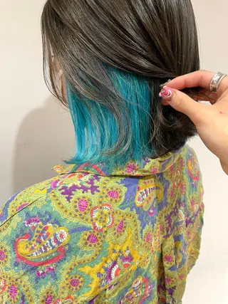 ショート カラー 🌈🌸あおき みちる🌟💗のヘアスタイル
