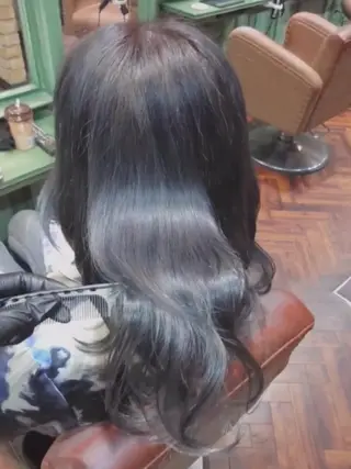 ロング カラー Monan_新宿所属・よりそい系美容師 🌷やまのヘアスタイル