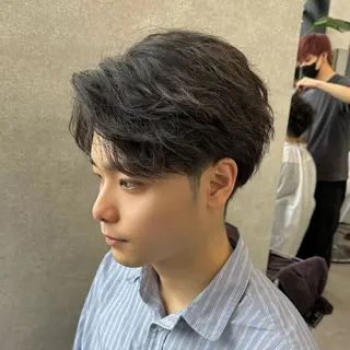 ショート パーマ メンズ 【メンズ特化】 笹目純のヘアスタイル