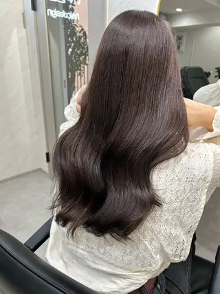 ロング カラー 髪質改善will hairdesignのヘアスタイル