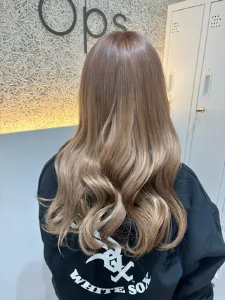 カラー OPS hair大名 🩵yuna🌙のヘアスタイル