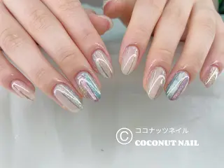 ネイル 神田 ココナッツのネイルデザイン
