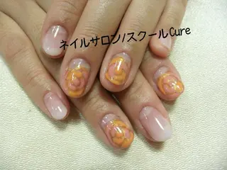 ショート ネイル ネイルサロン Cureのネイルデザイン