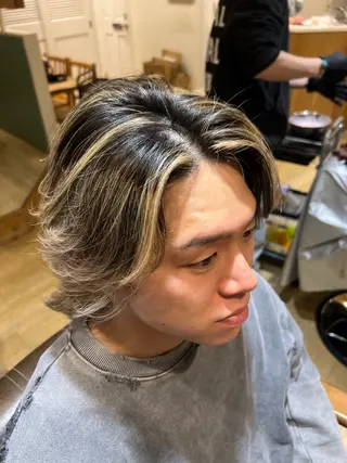 ミディアム 新宿メンズ人気No1 仙頭　由範のヘアスタイル