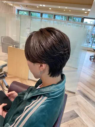 メンズ メンズ特化/フェザー /パーマ/伊勢元のヘアスタイル