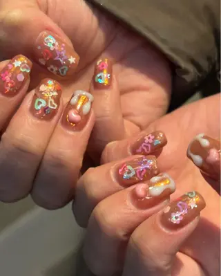 ネイル 🪐富島彩夏 /海外nail🪐のネイルデザイン