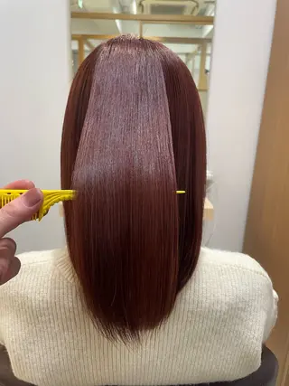 ミディアム rosee【ロゼ】所属・🌟髪質改善 平本雄大🌟のヘアスタイル