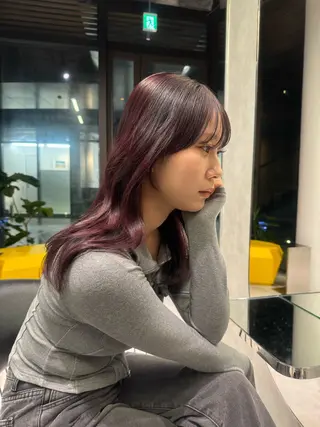 ロング 韓国hair🤍/ レイヤー/彩加のヘアスタイル