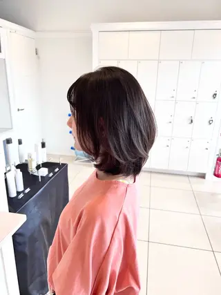 ミディアム 金子 直樹のヘアスタイル