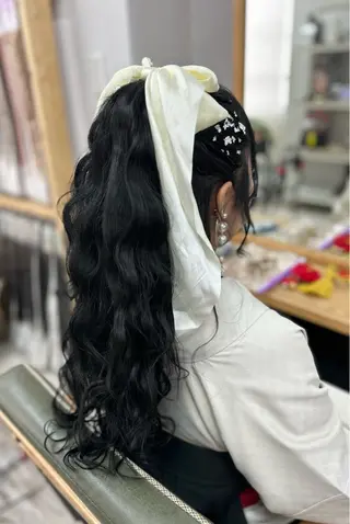 ロング 永澤 一輝のヘアスタイル