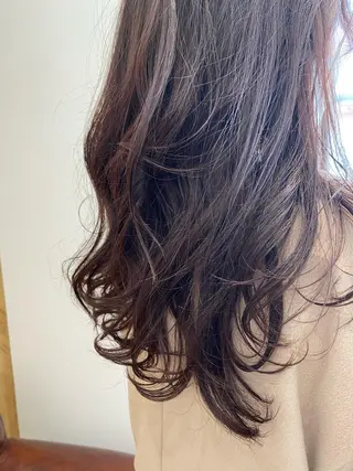 セミロング 井上 舞のヘアスタイル