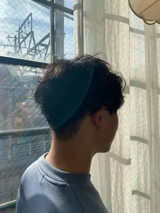 ショート パーマ atelier doux dimanche（アトリエ・ドゥー・ディマンシュ）所属・Fukamiレイヤー 透明感カラーのヘアスタイル