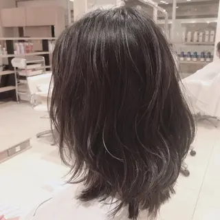 ミディアム 美容室Hanako所属・関 沙緒里のヘアスタイル
