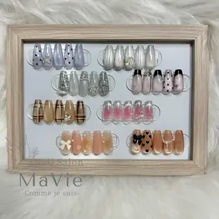 ネイル MaVie所属・MaVie nail Salon 宇部市のネイルデザイン