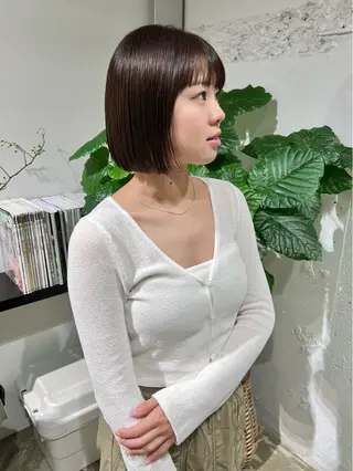ショート 石井 菜々のヘアスタイル