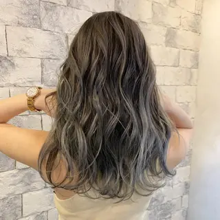 ロング カラー ヘアアレンジ AUBE HAIRazul吉祥寺所属・綺麗な髪質にしたい方 限定🌈清水　祥のヘアスタイル