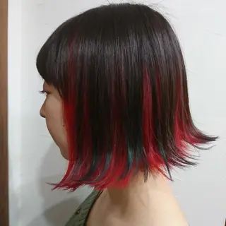 ショート カラー パーマ ヘアアレンジ ◆ショート/ボブ/ 髪質改善◆松本尚弥のヘアスタイル