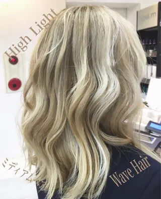 ミディアム カラー KOTA HAIR SALON所属・南部 康太のヘアスタイル