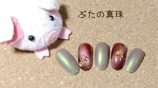 ネイル 林 珠里のネイルデザイン