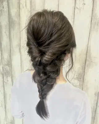 ミディアム ヘアアレンジ boutique misakiのヘアスタイル