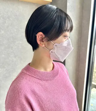 ショート 河原 亮のヘアスタイル