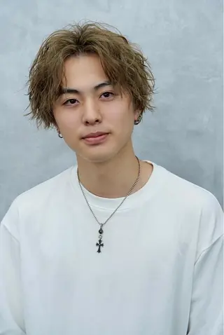 ミディアム パーマ メンズ 新宿メンズNo.1 代表:中野拓也のヘアスタイル