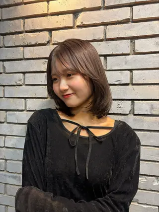 ミディアム ハレケ　メリディッシュ所属・ユウリ/立川 美容師/モデル募集のヘアスタイル