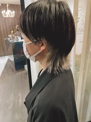 カラー メンズ sava所属・🌈ケアブリーチ🌈 おぐまなつきのヘアスタイル