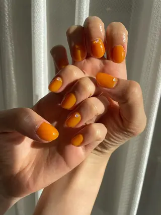 ネイル 束感まつ毛/ネイル/ LED♥KIRARAのマツエク・マツパデザイン