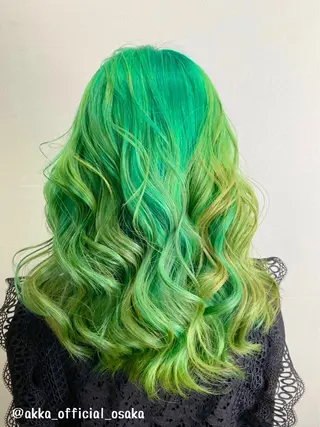 セミロング カラー BAYhair salon所属・BAY ソウタのヘアスタイル