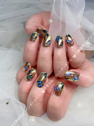 ネイル ラベンダー💖日暮里 ルル💖ネイルのネイルデザイン