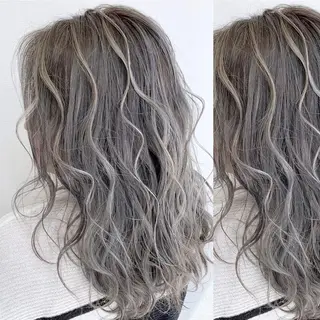 ショート カラー JuNブリーチに 縮毛矯正するプロのヘアスタイル