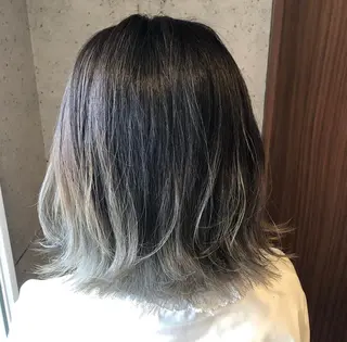 セミロング CUORE所属・mayu ○のヘアスタイル