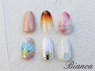ネイル Bianca栄店 みさとのネイルデザイン